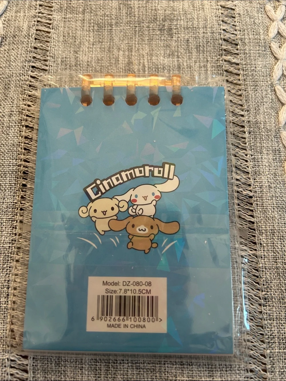 Cinnamoroll Tote Bag Set in Cream and Light Blue